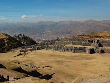 Sdamerika, Peru: Blick auf Sachsayhuaman und Cusco